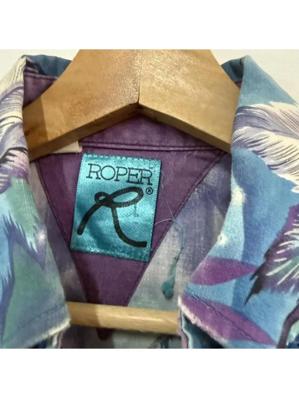 Vintage Roper Western Button Up - Picture 3 of 3